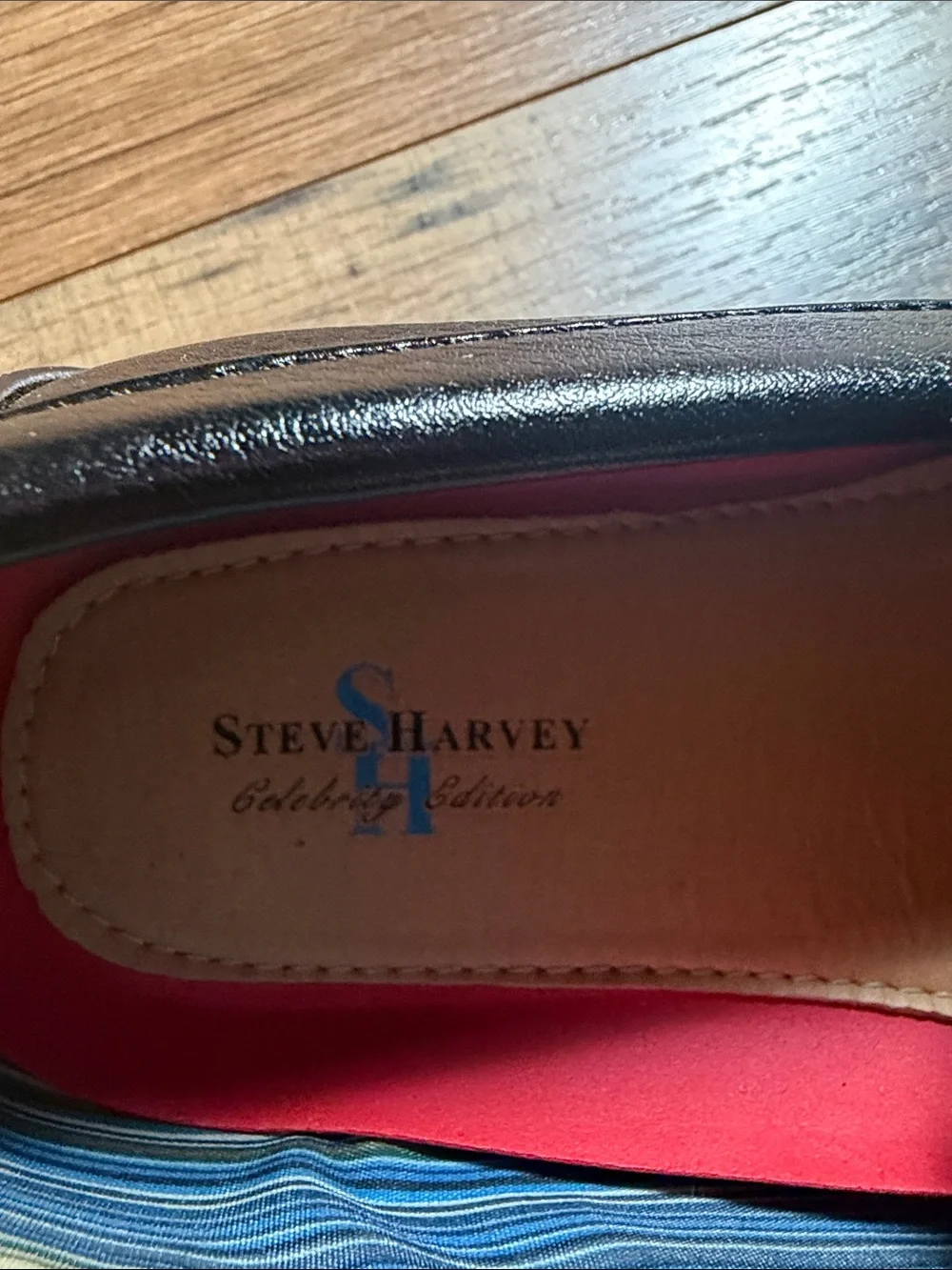 Boy’s Black Leather Driving Loafers - Steve Harvey Celebrity Edition Brand
